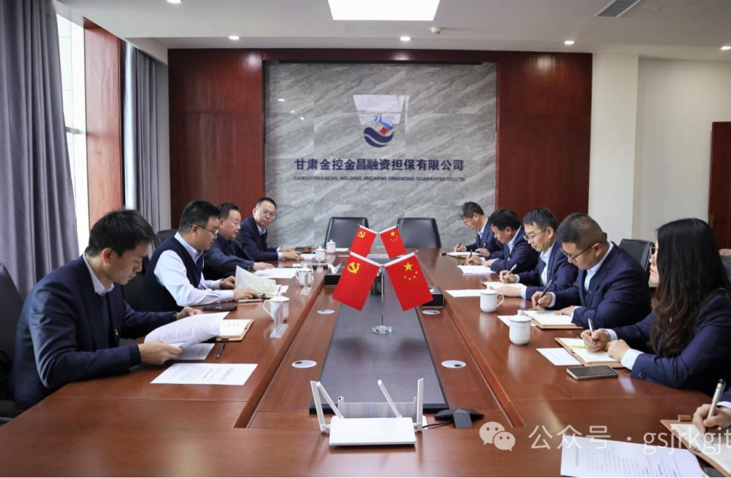 深化調(diào)查研究 推動成果轉(zhuǎn)化——金控金昌擔(dān)保公司、武威擔(dān)保公司召開主題教育調(diào)研成果交流會